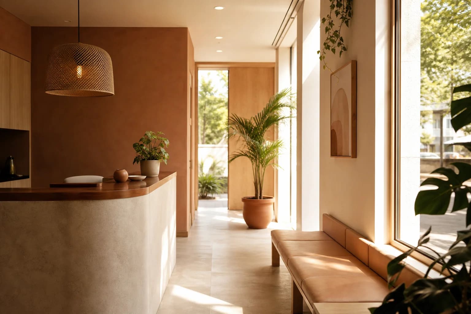 Clinic reception · 21:9